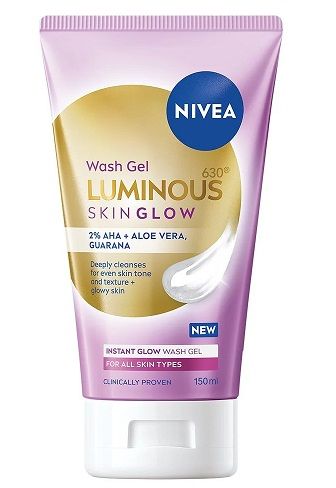 NIVEA LUMINOUS SKIN GLOW Измивен гел за лице, 150мл.