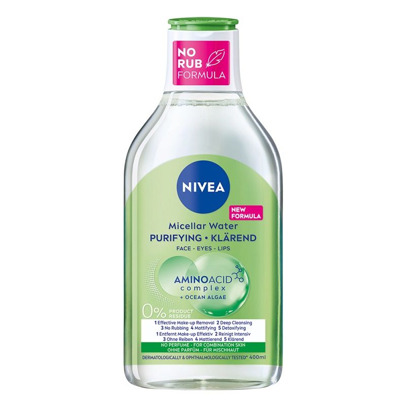 NIVEA URBAN SKIN Мицеларна вода за смесена кожа , 400 мл