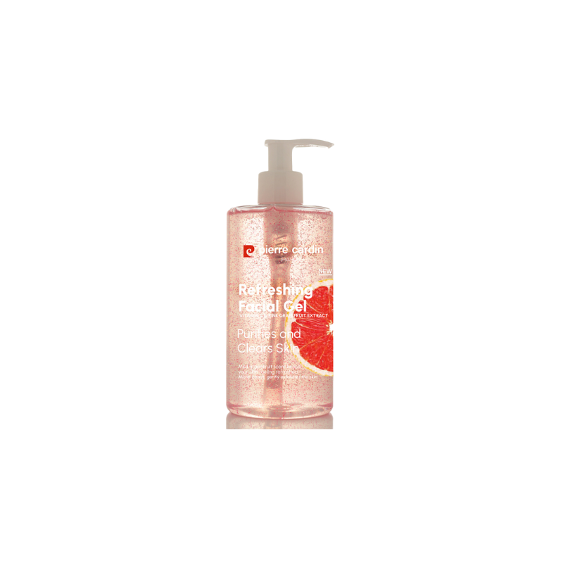 PIERRE CARDIN Измиващ гел за лице Витамин С и розов грейпфрут-освежаващ, 350 ml