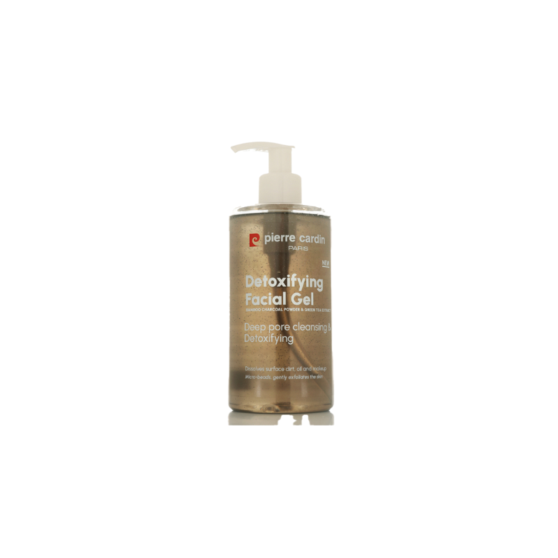 PIERRE CARDIN Измиващ гел за лице Въглен и зелен чай детоксиращ, 350 ml