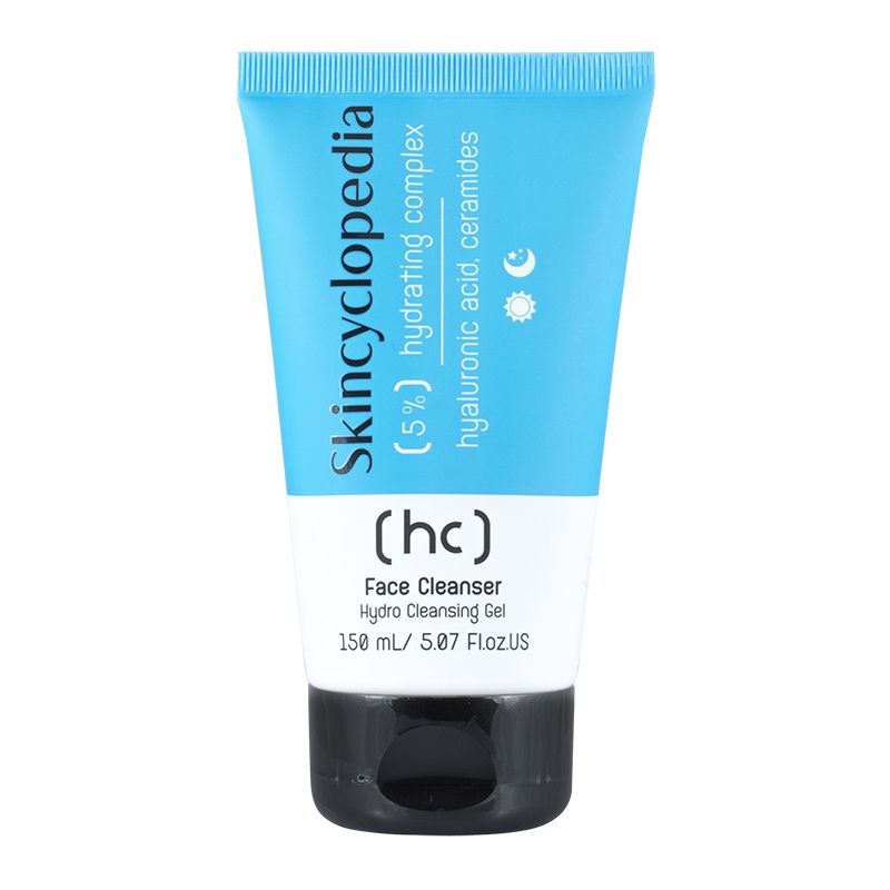 SKINCYCLOPEDIA Почистващ гел за лице 5% хидратиращ комплекс и хиалурон, 150мл