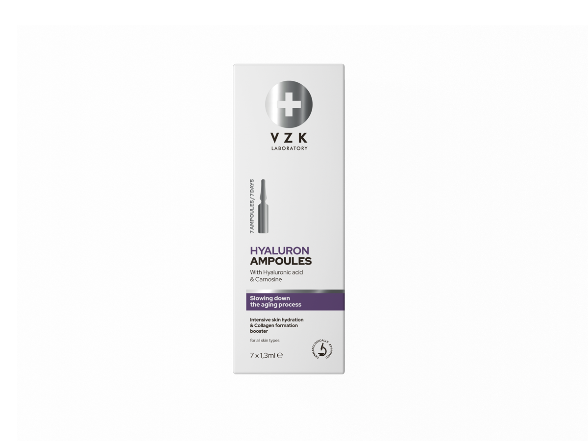 VZK HYALURON Ампули за лице с хиалуронова киселина, 7x1,3ml