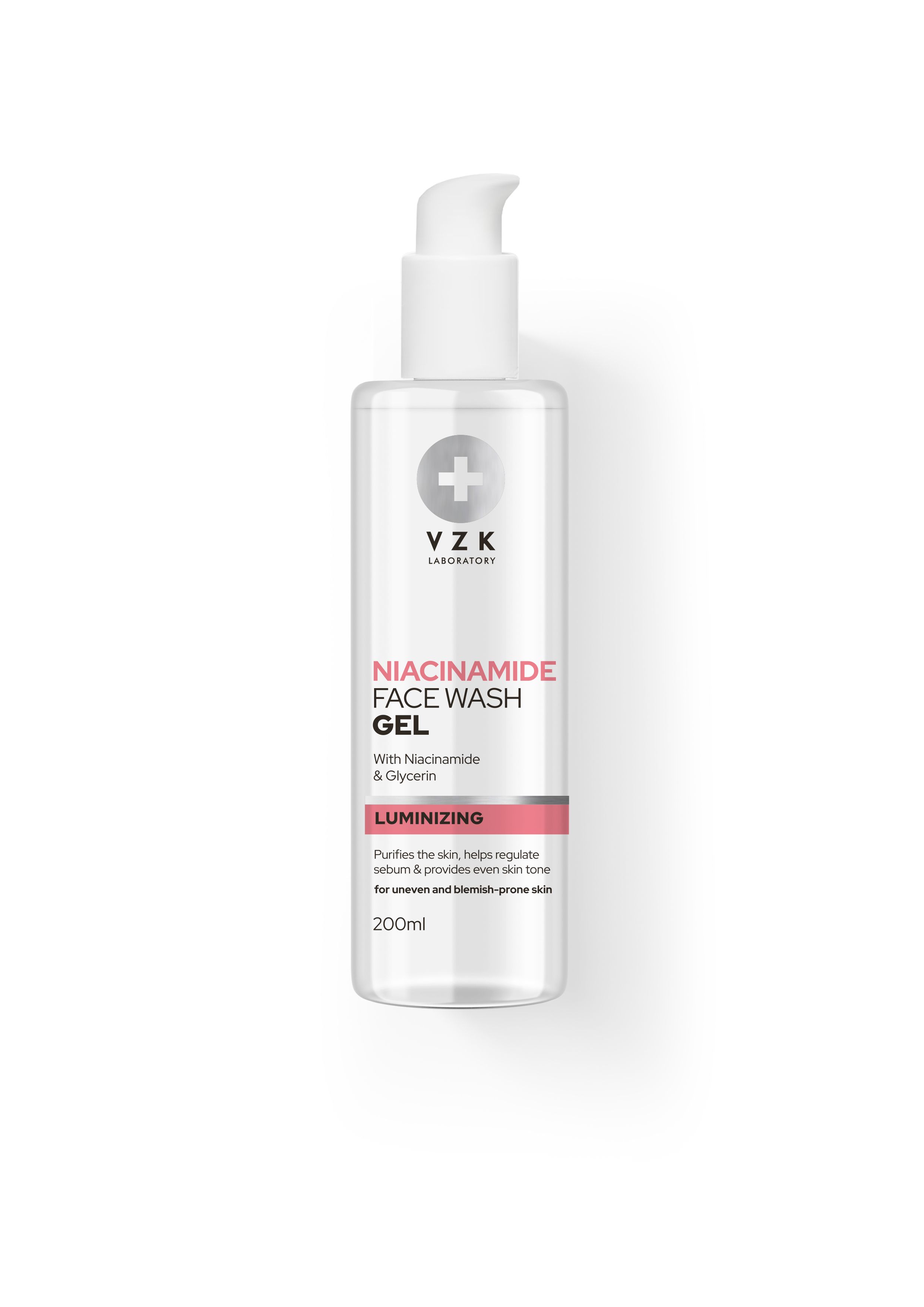 VZK NIACINAMIDE Измиващ гел за лице, 200мл