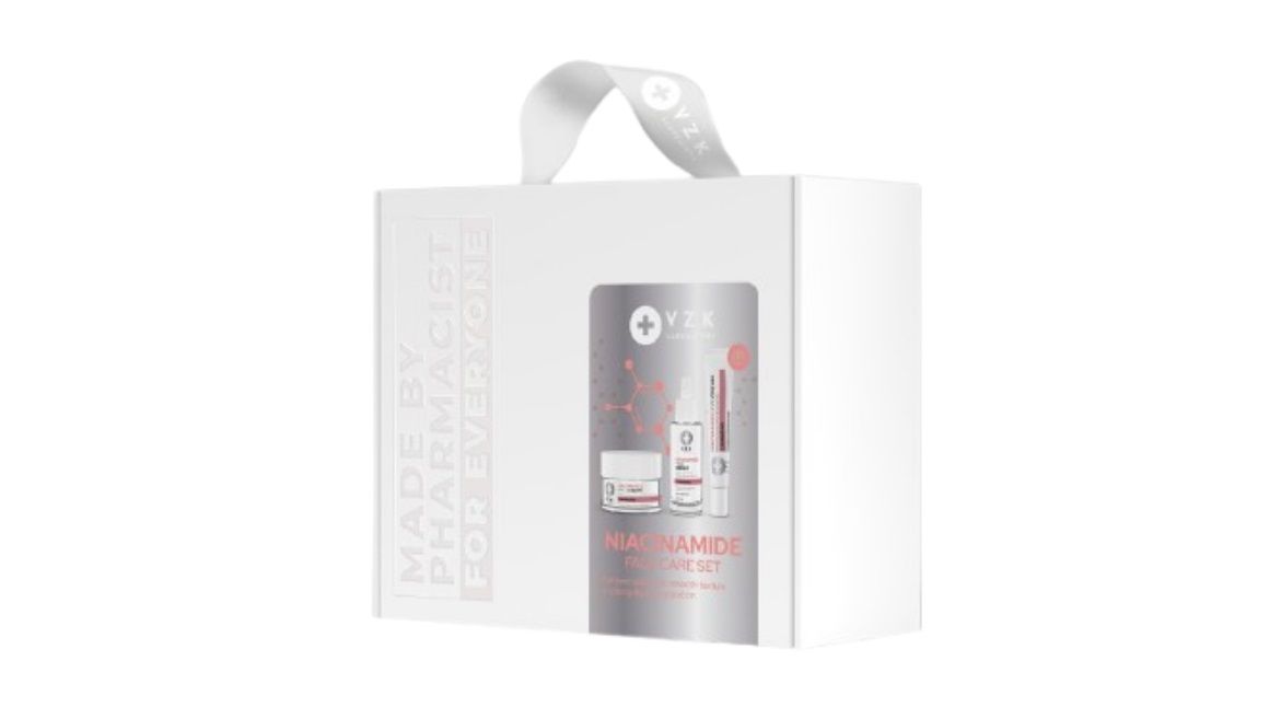 VZK NIACINAMIDE Подаръчен комплект крем+серум+околоочен крем