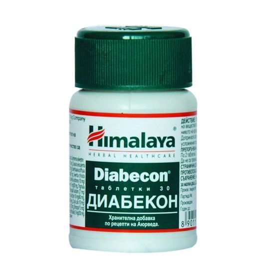Himalaya Diabecon Диабекон за нормална кръвна захар х 30 таблетки