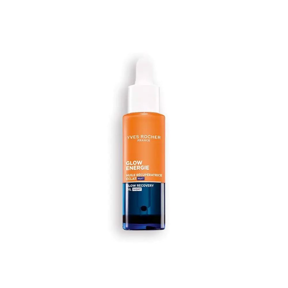 YVES ROCHER GLOW Възстановяващо олио за нощна грижа, 30мл.