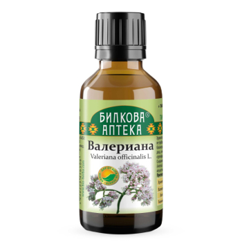 Валериана Тинктура за качествен сън, Bioherba, 50 мл