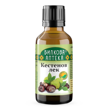 Тинктура Кестенов лек - при хемороиди и разширени вени, Bioherba, 50 мл