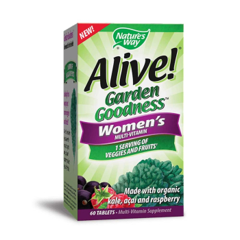 Alive Garden Goodness Мултивитамини за Жени, 60 таблетки