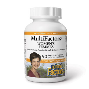 Мултивитамини за Жени MultiFactors, Natural Factors, 90 V-капс.