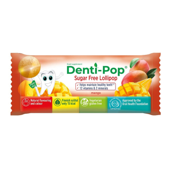 Denti-Pop Близалка за Здрави зъби и имунитет - вкус Манго, 1 бр.