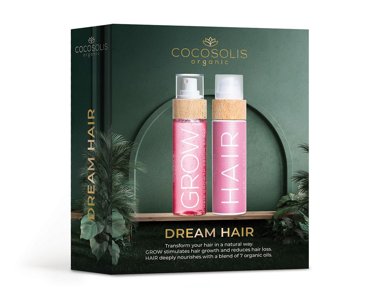 COCOSOLIS SET DREAM HAIR - GROW & HAIR MASK Комплект за коса