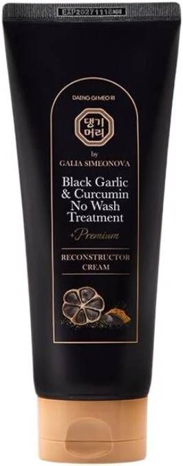 DOORI Black Garlic & Curcumin Cream Premium Reconstructor Реконструктор за увредена и цъфтяща коса с черен чесън и куркумин 200ml