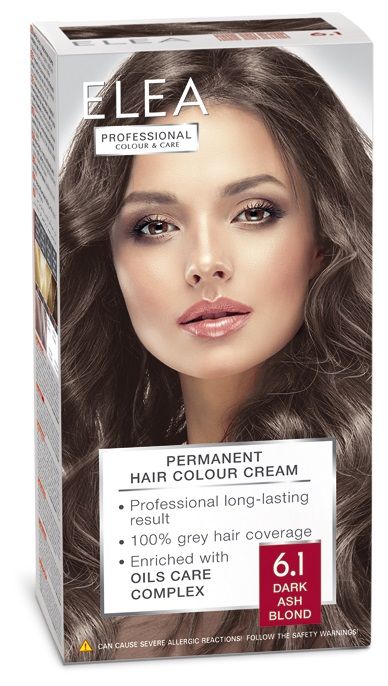 ELEA PROFESSIONAL Боя за коса 6/1 тъмно пепелно русо