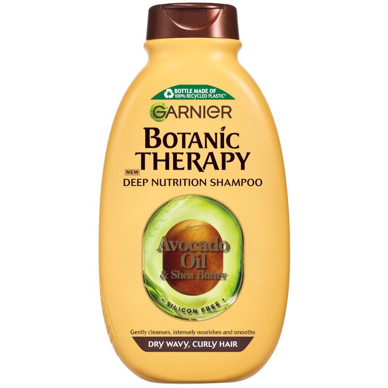 GARNIER BOTANIC THERAPY AVOCADO Шампоан за суха чуплива и къдрава коса, 400мл