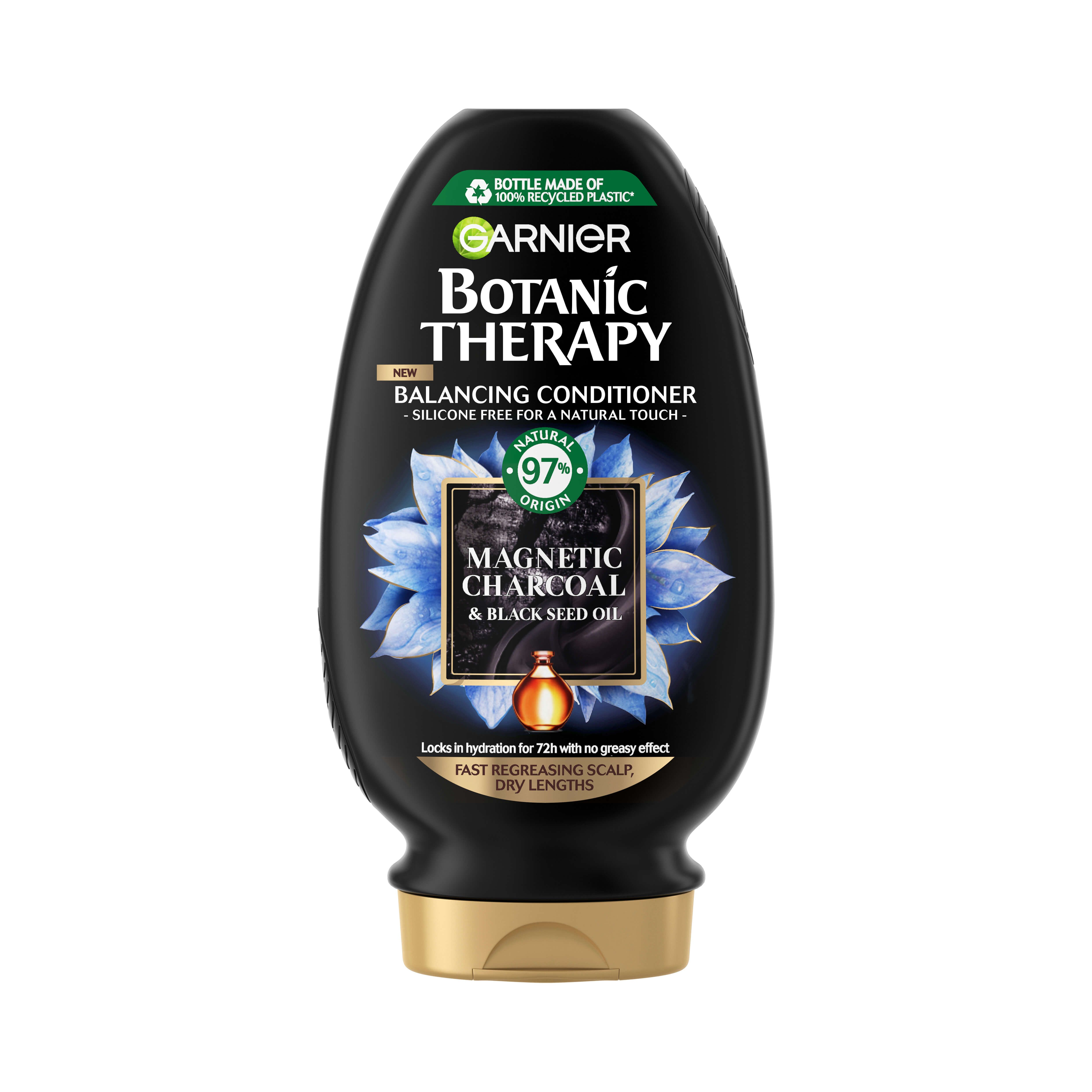 GARNIER BOTANIC THERAPY MAGNETIC CHARCOAL Балсам за суха коса, 200мл