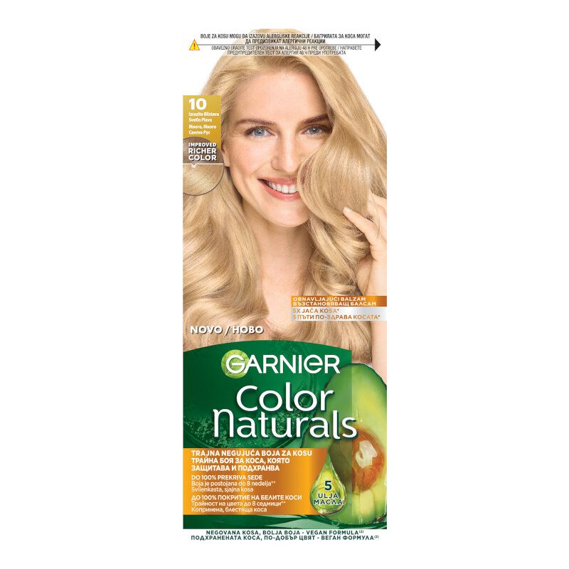 GARNIER COLOR NATURALS Боя за коса 10 Extra light blonde