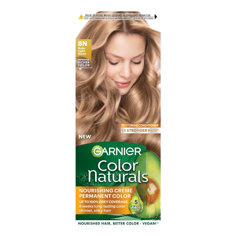 GARNIER COLOR NATURALS Боя за коса 8N Nude medium blonde
