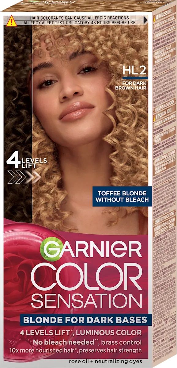 GARNIER COLOR SANSATIONAL TOFFEE BLONDE Боя за коса 7.31