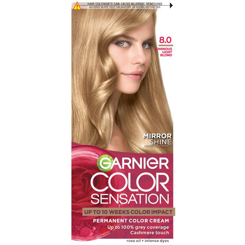 GARNIER COLOR SENSATION Боя за коса 8.0 Luminous light blond