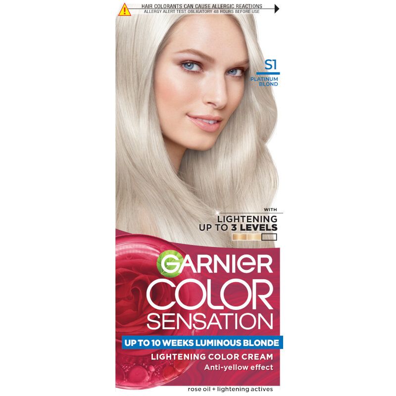 GARNIER COLOR SENSATION Боя за коса S1 Platinum