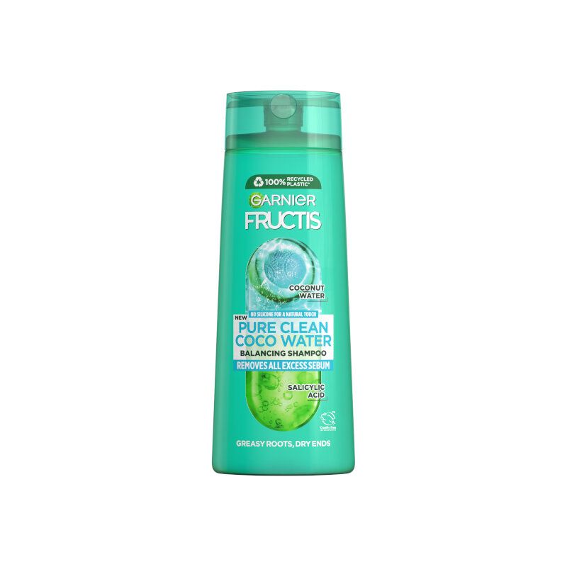 GARNIER FARNIER COCONUT WATER Шампоан за коса със сухи краища, 400мл.