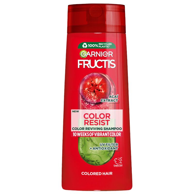 GARNIER FRUCTIS COLOR RESIST Шампоан за боядисана коса, 250 мл.