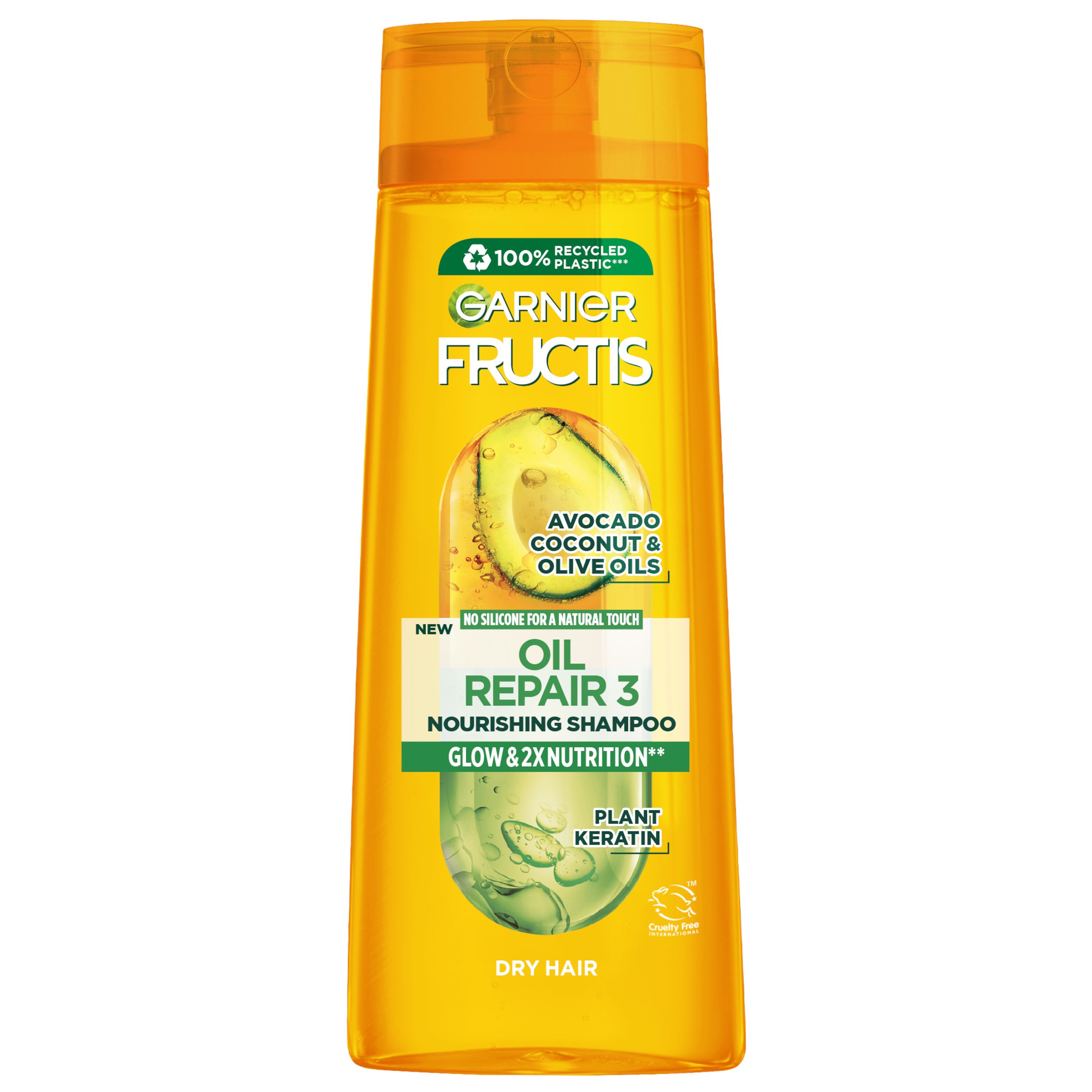 GARNIER FRUCTIS REPAIR 3 Шампоан за коса с кератин, 250мл
