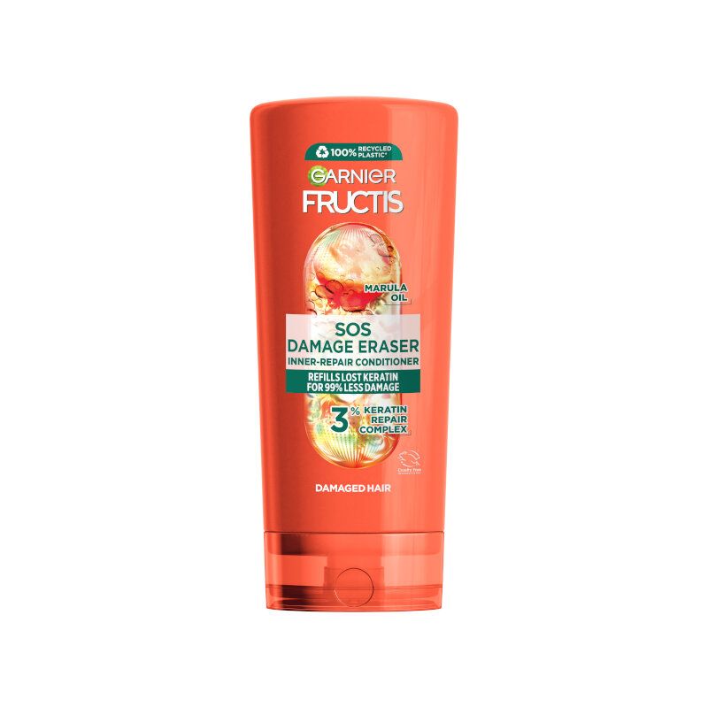 GARNIER FRUCTIS SOS DAMAGE ERASER Балсам за вътрешно възстановяване на увредена коса, 200мл