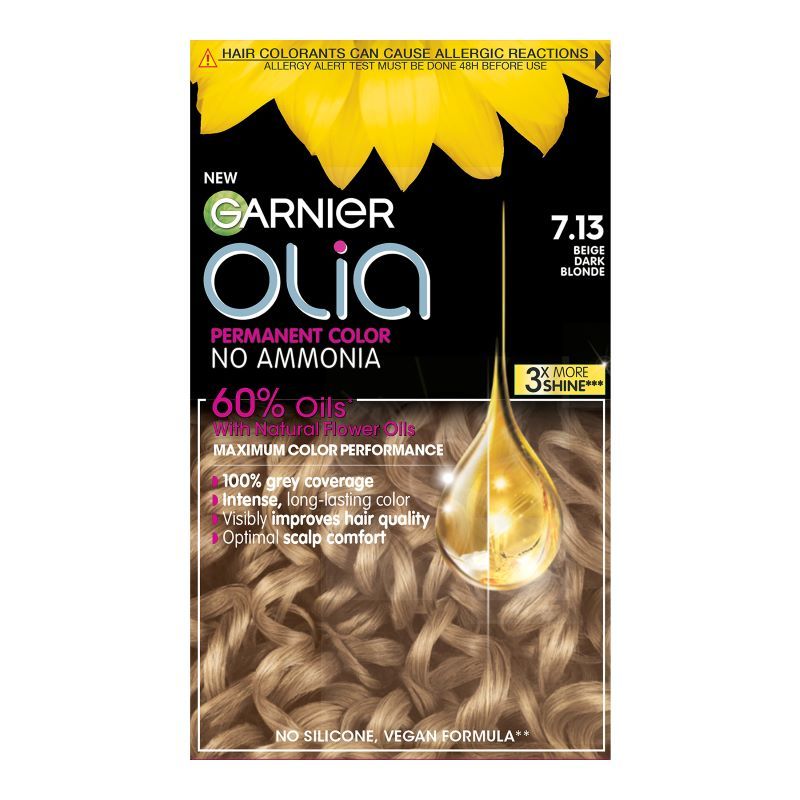 GARNIER OLIA Боя за коса, 7.13 Бежово тъмно русо