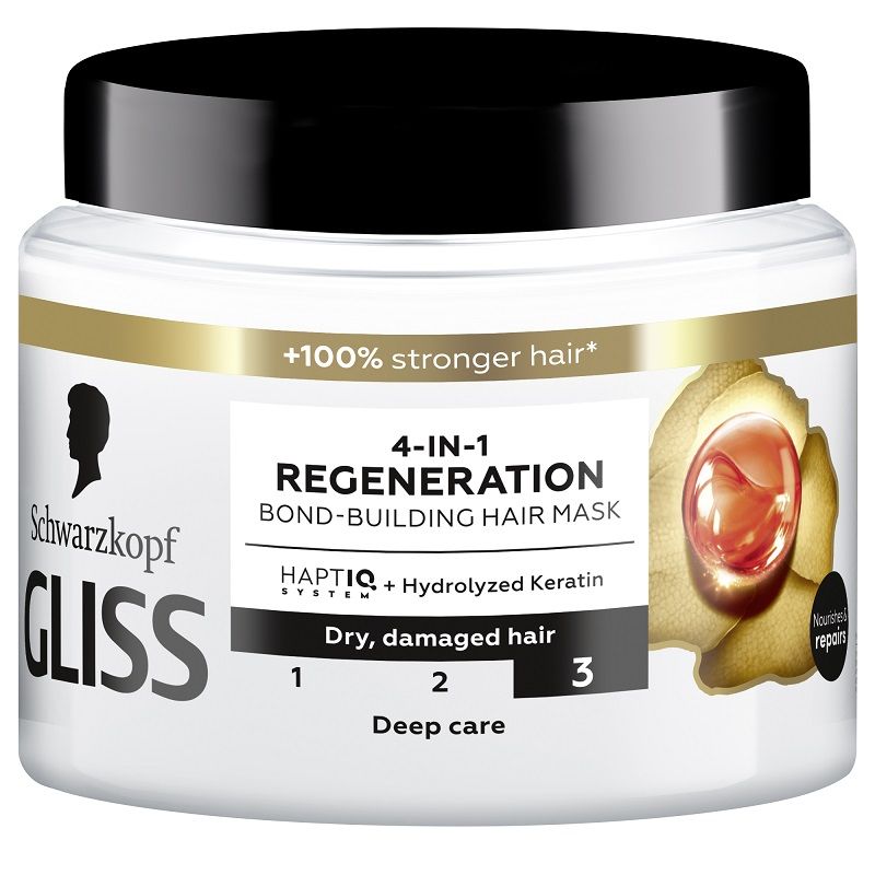 GLISS REGENERATION Маска за коса 4 в 1, 400мл