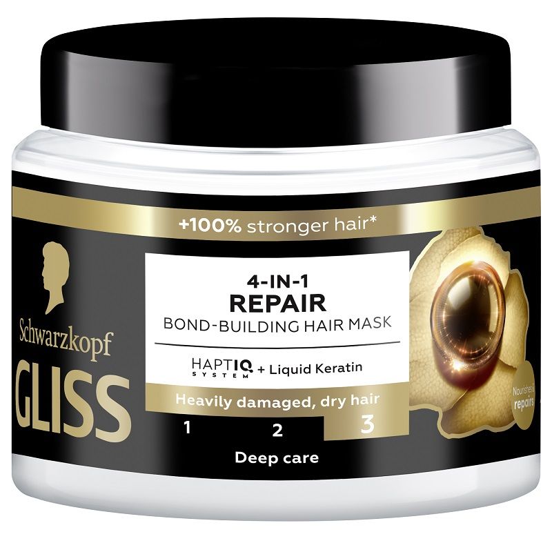 GLISS REPAIR  Маска за коса 4 в 1, 400мл