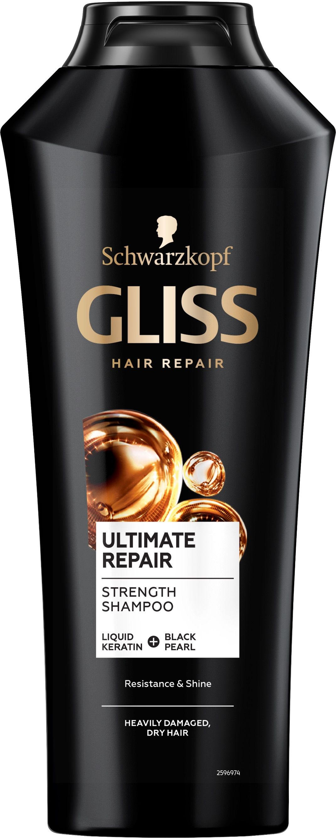 GLISS ULTIMATE REPAIR Шампоан за увредена и суха коса, 400 мл.