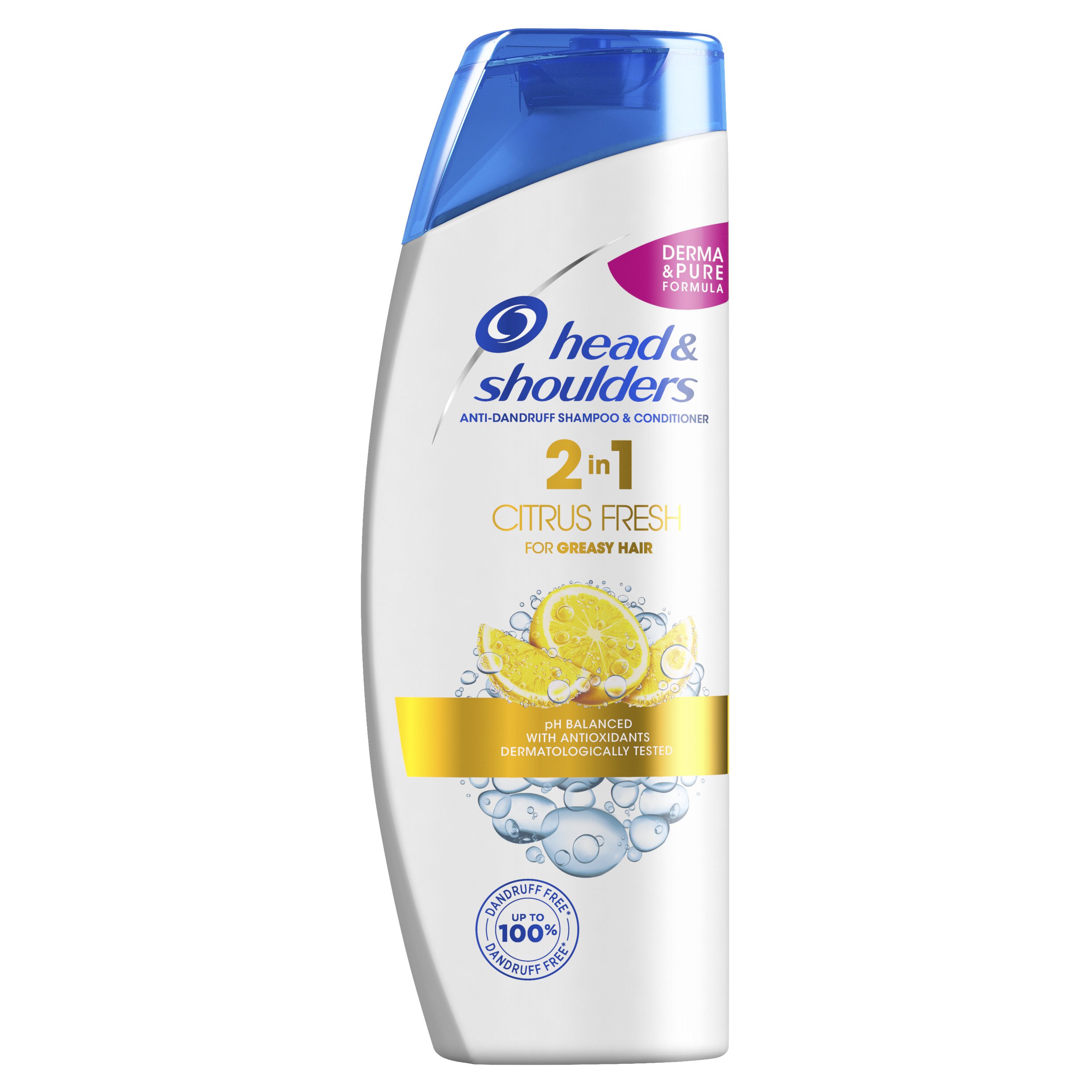 HEAD&SHOULDERS Шампоан за мазна коса, 360 мл.