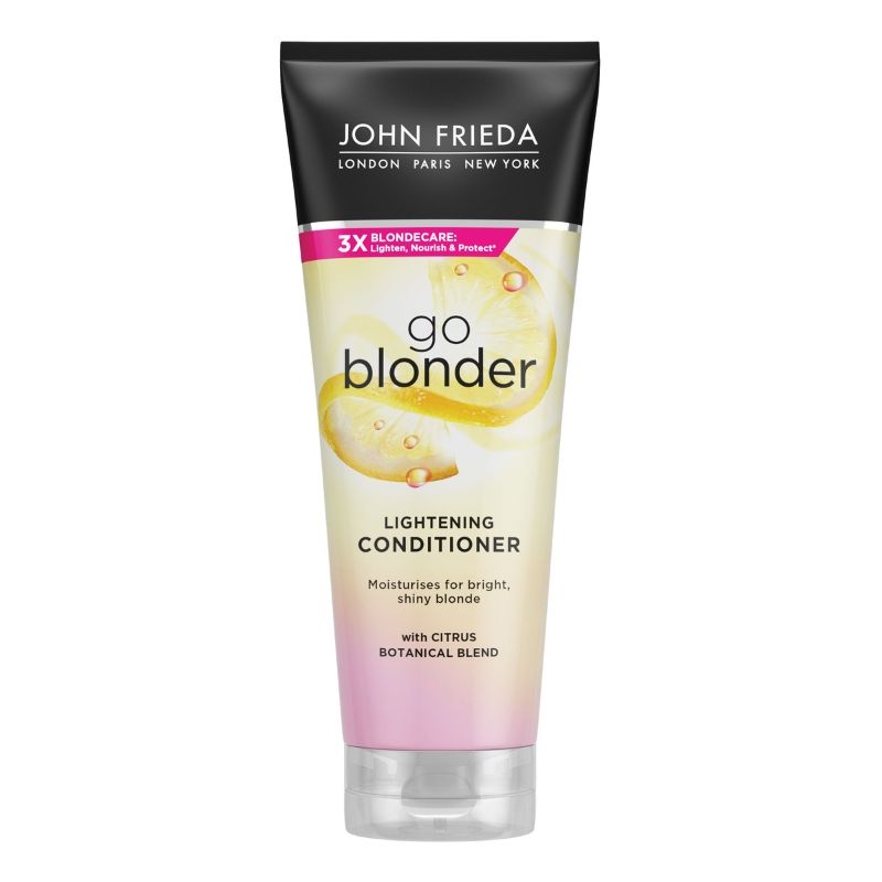 JOHN FRIEDA GO BLONDER Изсветляващ балсам за коса, 250 мл.