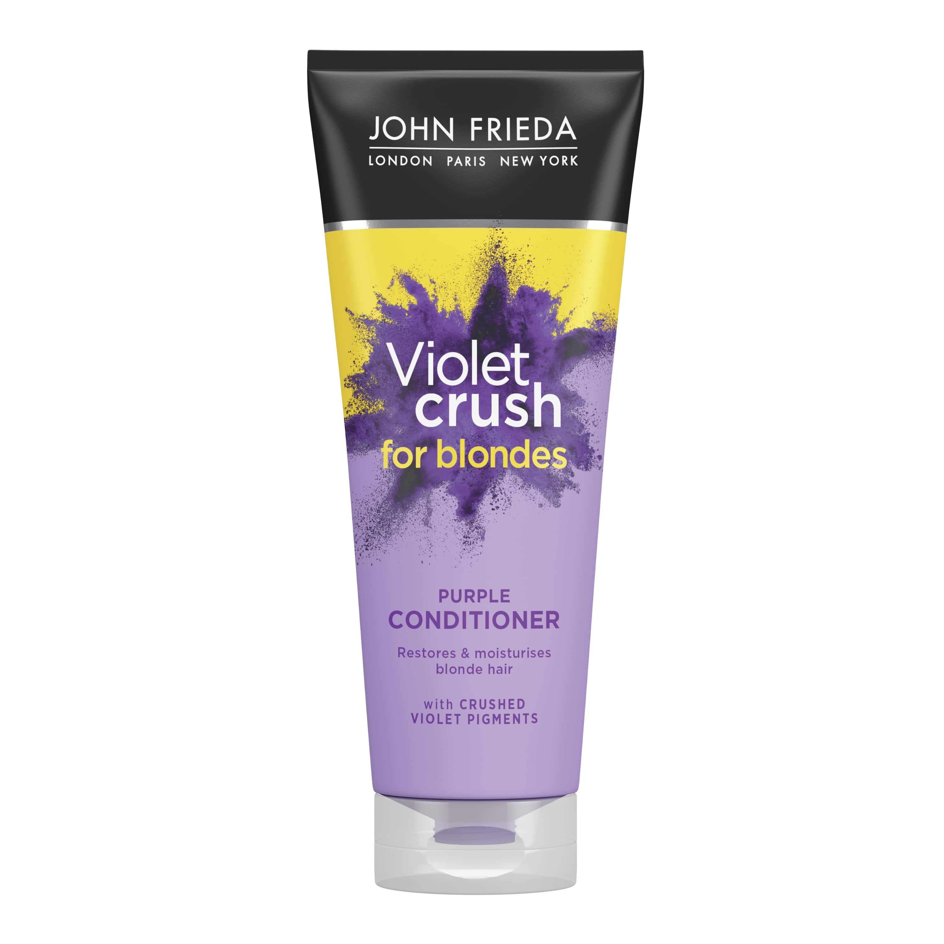 JOHN FRIEDA VIOLET CRUSH Виолетов балсам за руса коса, 250 мл.