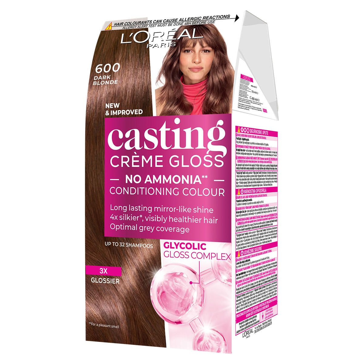 L'OREAL PARIS CASTING CREME GLOSS Dark blonde Боя за коса 600