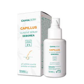 Cannaderm КАПИЛУС СЕРУМ ЗА КОСА ПРОТИВ СЕБОРЕЯ-Успокояваща грижа за чувствителен скалп