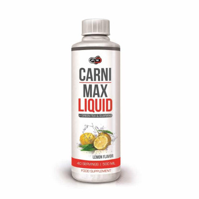 Pure Nutrition - Carni Max Liquid With Guarana And Green Tea / Л-Карнитин с Гуарана и Зелен чай - 500 Мл