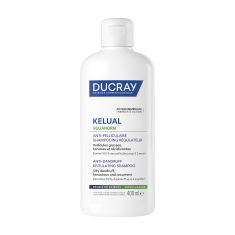 Ducray Squanorm Регулиращ третиращ шампоан против мазен пърхот 400 ml