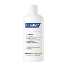 Ducray Squanorm Хидратиращ третиращ шампоан против сух пърхот 400 ml