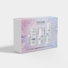 biotrade Pure Skin Дневен крем SPF50+ 50 ml + Нощен флуид 50 ml + Mицеларна вода 100 ml