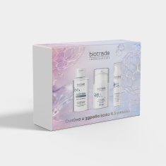 biotrade Pure Skin Дневен крем SPF50+ 50 ml + Околоочен серум 15 ml + Mицеларна вода 100 ml