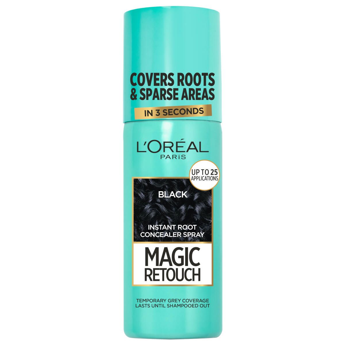 L'OREAL PARIS MAGIC RETOUCH Спрей за бели корени 1 BLACK