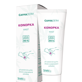 Конопка Мехлем Cannaderm – грижа с лечебен коноп за суха, напукана и раздразнена кожа