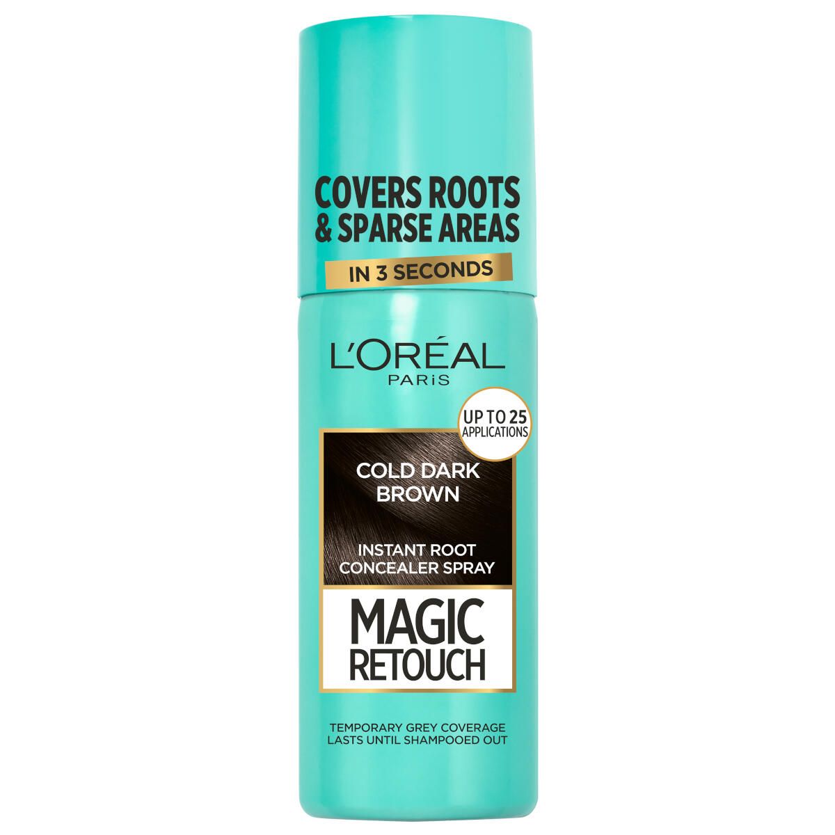 L'OREAL PARIS MAGIC RETOUCH Спрей за бели корени 8 COLD DARK BROWN