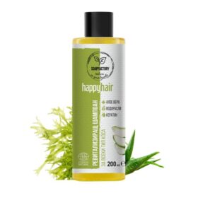 Happyhair шампоан за нормална, изтощена и/или цъфтяща коса Сапунена Работилница