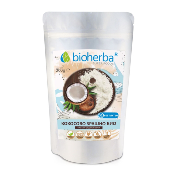 Кокосово брашно Био, Bioherba, 150 гр