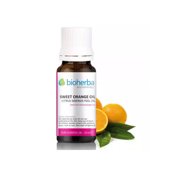 Етерично масло от Портокал (Orange oil), Bioherba, 10 мл