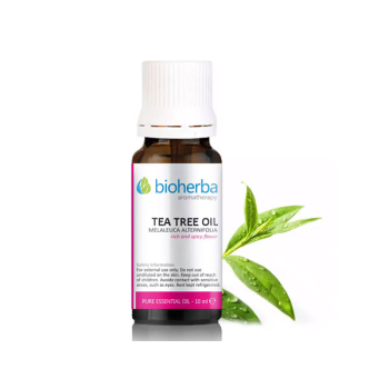 Етерично масло от Чаено дърво (Tea Tree oil), Bioherba, 10 мл